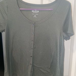 Olive Hollister shirt